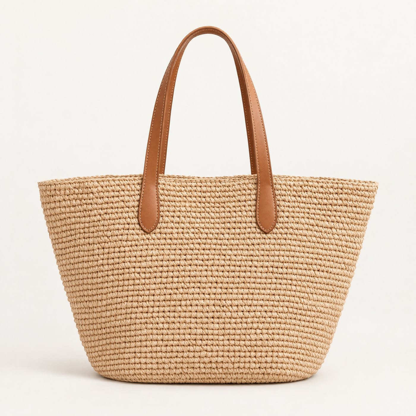 Raffia Straw Tote