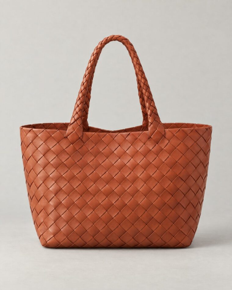 Terracotta Woven Tote