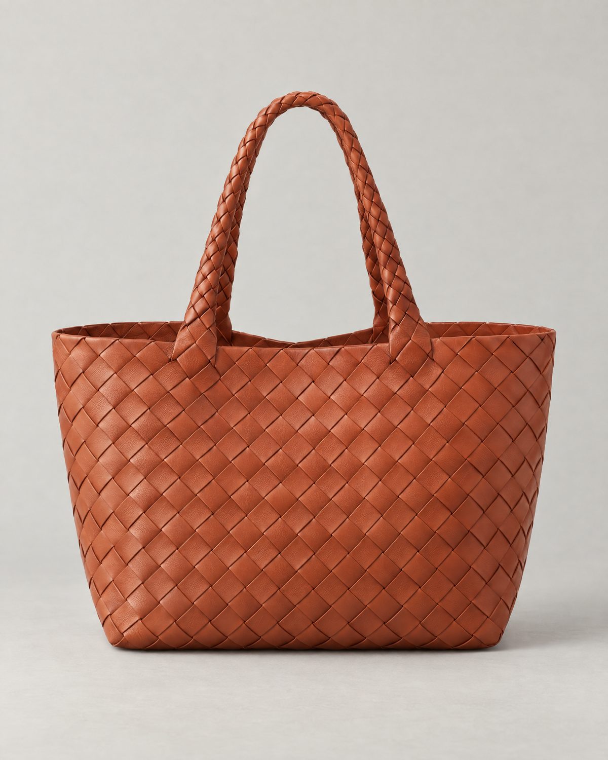 Terracotta Woven Tote