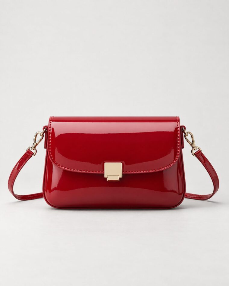 Red Patent Mini Crossbody