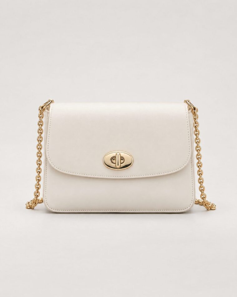 Ivory Chain Crossbody