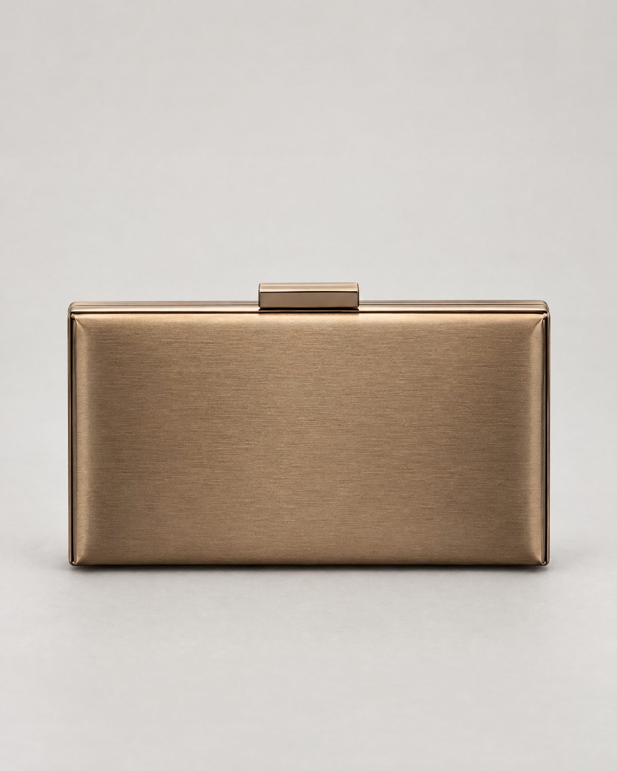 Bronze Hard Case Clutch